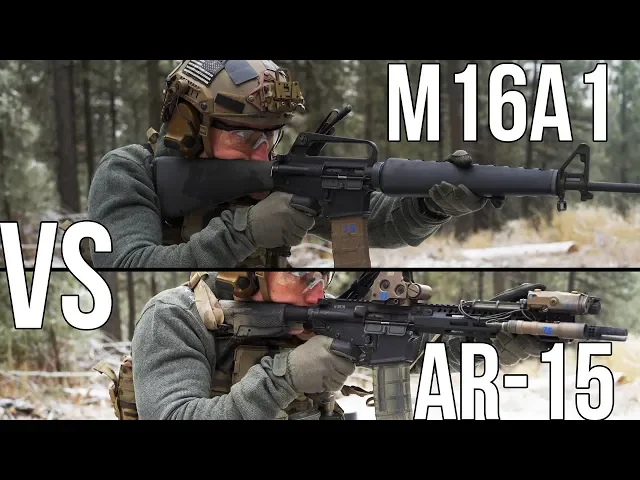 vietnam m16a1 vs modern ar
